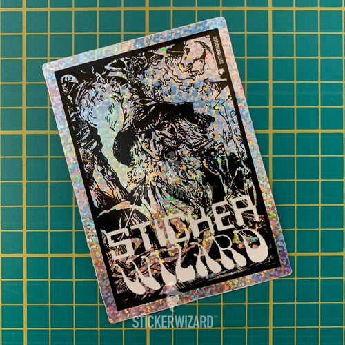 StickerWizard™ - Limited Edition glitter sticker - The Wizard