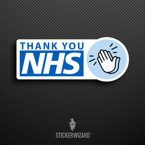 Thank You NHS sticker