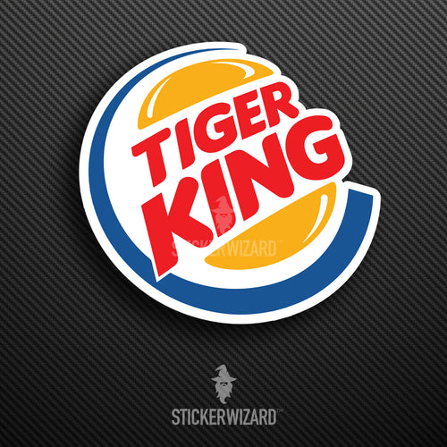 Tiger King Burger - Tiger King sticker